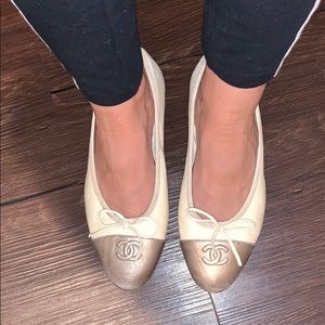 Comfortable Chanel flats